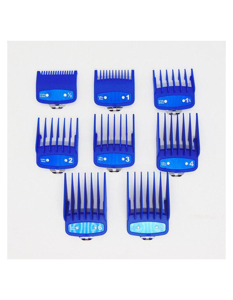 Kit de 8 contre peignes compatibles Bleu