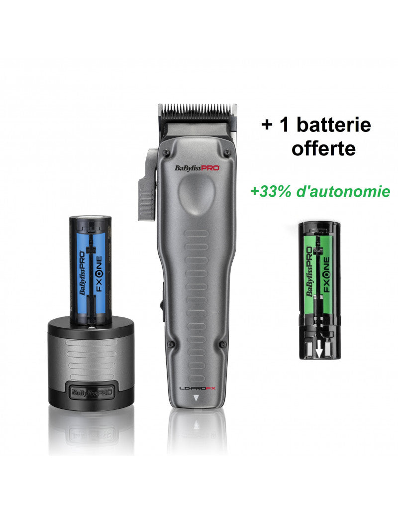 BABYLISS PRO LO-PRO FXONE Clipper + 1 batterie offerte