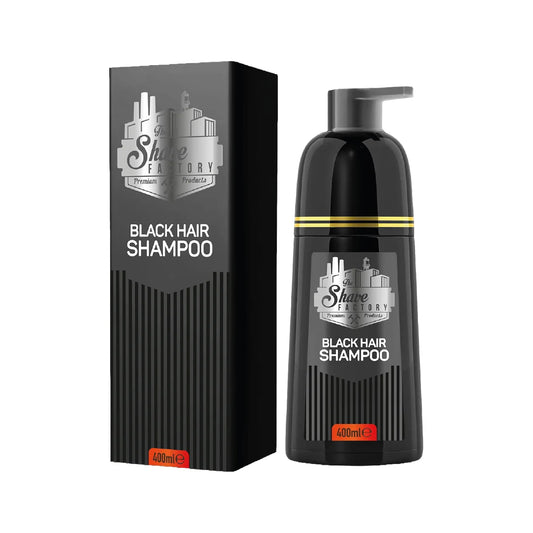The Shave Factory Shampoing Cheveux Noir - Consommable soin professionnel BarberHouse