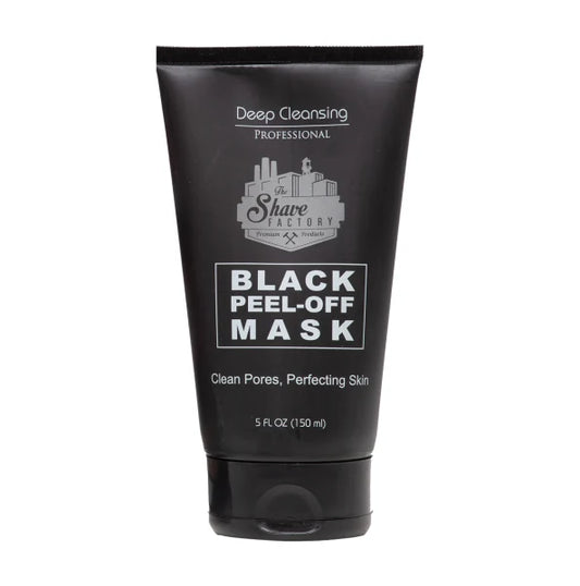 The Shave Factory Masque Peel Off Noir - Consommable soin professionnel BarberHouse
