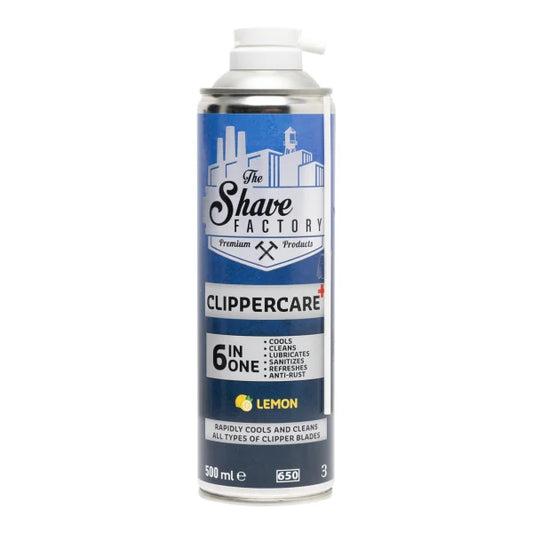 The Shave Factory Spray Entretien Tondeuse 6-en-1 - Entretien materiel professionnel BarberHouse