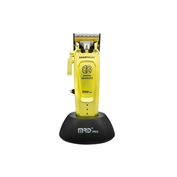 MRD Smartbrain Metal Clipper Dorée - Tondeuse de coupe sans fil professionnelle