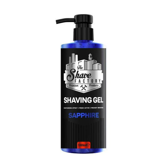 The Shave Factory Gel a Raser 1000ml - Consommable soin barbe professionnel BarberHouse vue 2