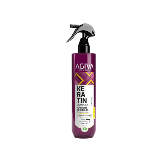Agiva Keratin Complex Two Phase Conditioner - Consommable soin professionnel BarberHouse
