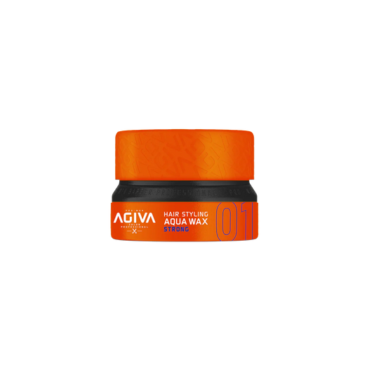 Agiva Cire Coiffante Aqua Strong Orange - Consommable coiffage professionnel BarberHouse