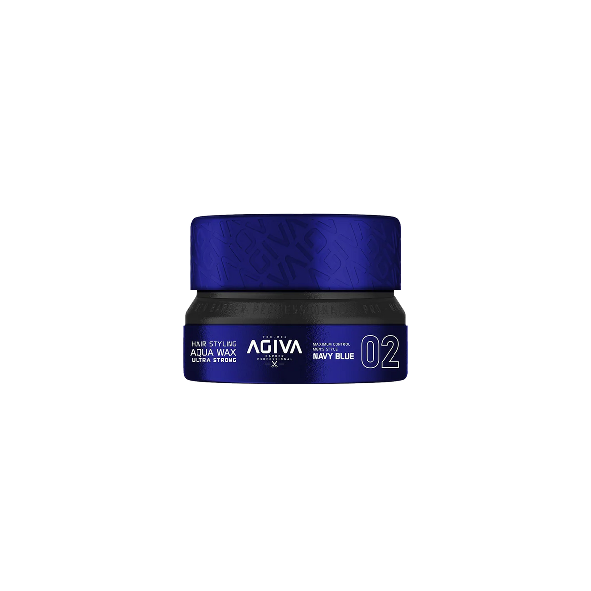 Cire Coiffante Aqua Ultra Strong Navy Blue – 155 ml – Agiva