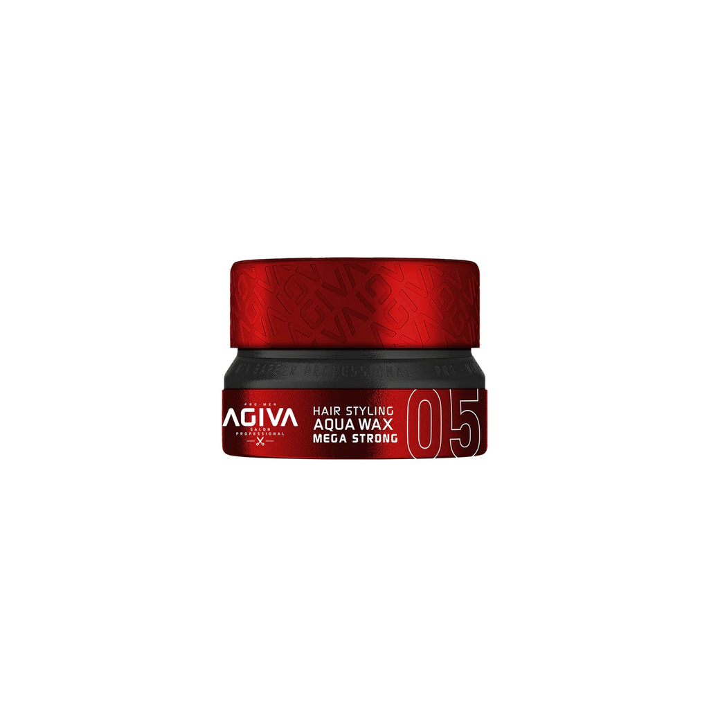 Cire Coiffante Aqua Mega Strong Red – 155 ml – Agiva