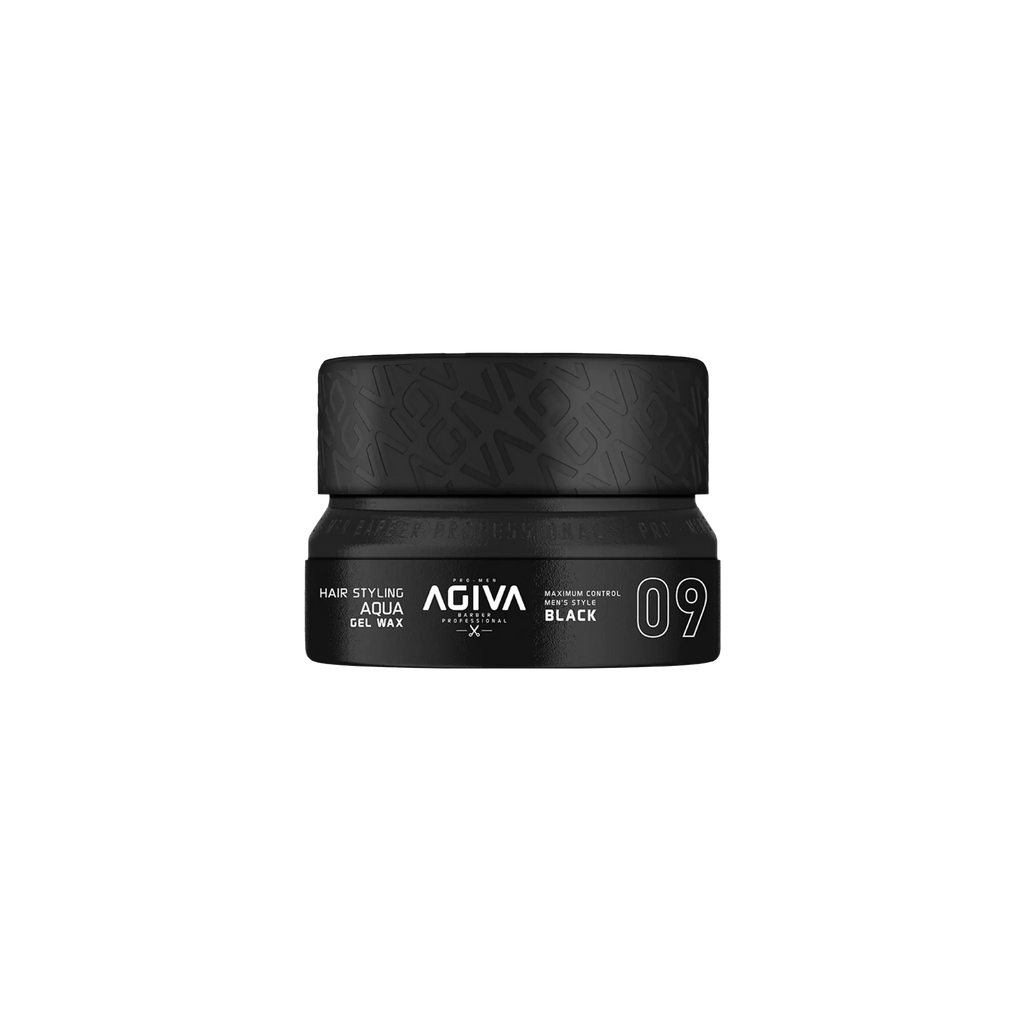 Gel Wax Coiffant Black – 155 ml – Agiva