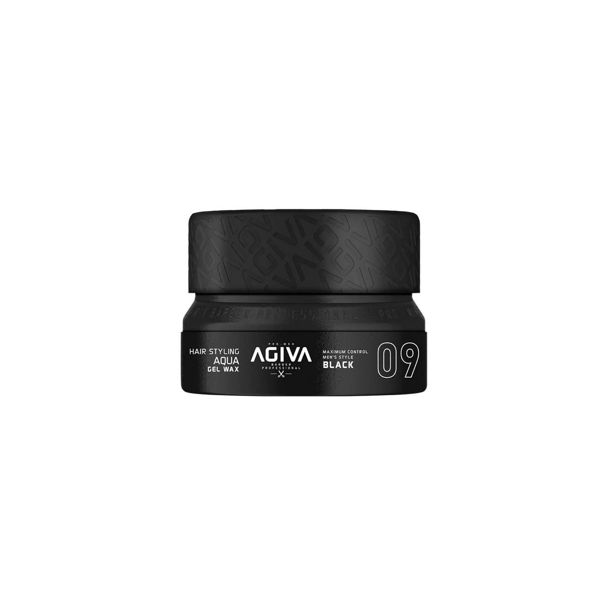 Gel Wax Coiffant Black – 155 ml – Agiva