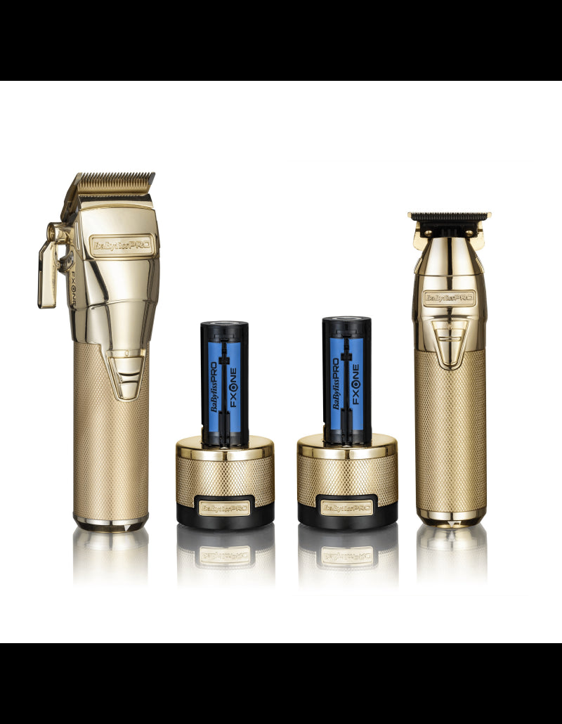 Combo FXONE BABYLISS PRO GOLD - (Trimmer + clipper)