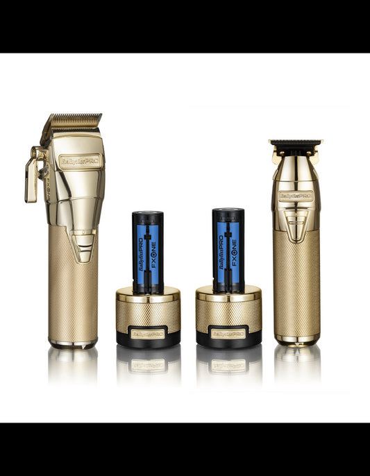 Combo FXONE BABYLISS PRO GOLD - (Trimmer + clipper)