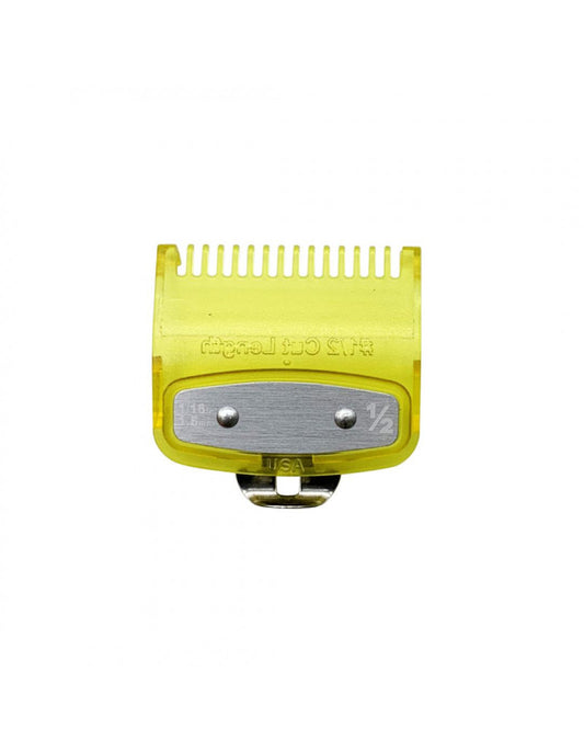 Contre peigne 1.5mm (n° 1/2) Jaune Translucide
