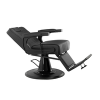 BarberHouse Fauteuil Barbier Full Black - Mobilier professionnel salon BarberHouse vue 2