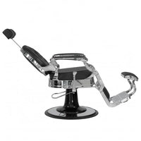 BarberHouse Fauteuil Barbier Silver - Mobilier professionnel salon BarberHouse vue 3