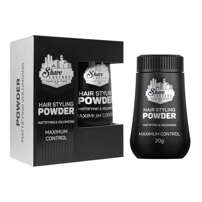 The Shave Factory Hair Styling Powder – 20 g – The Shave Factory