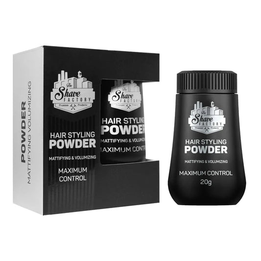 The Shave Factory Hair Styling Powder 20g - Consommable coiffage professionnel BarberHouse