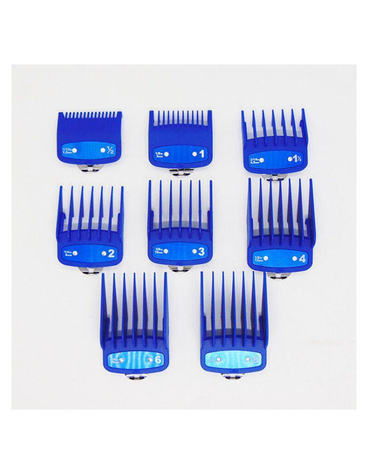 Kit de 8 contre peignes compatibles Bleu