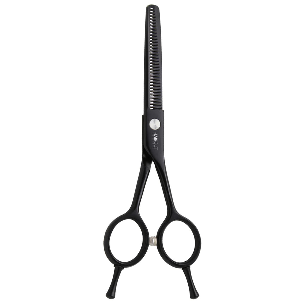 Ciseaux Sculpteur Noirs Professionnels Haircut – Taille 5.5