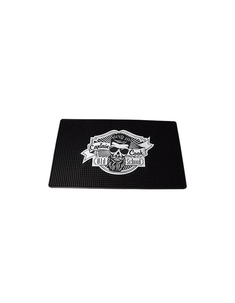 Tapis antidérapant noir Captain Cook