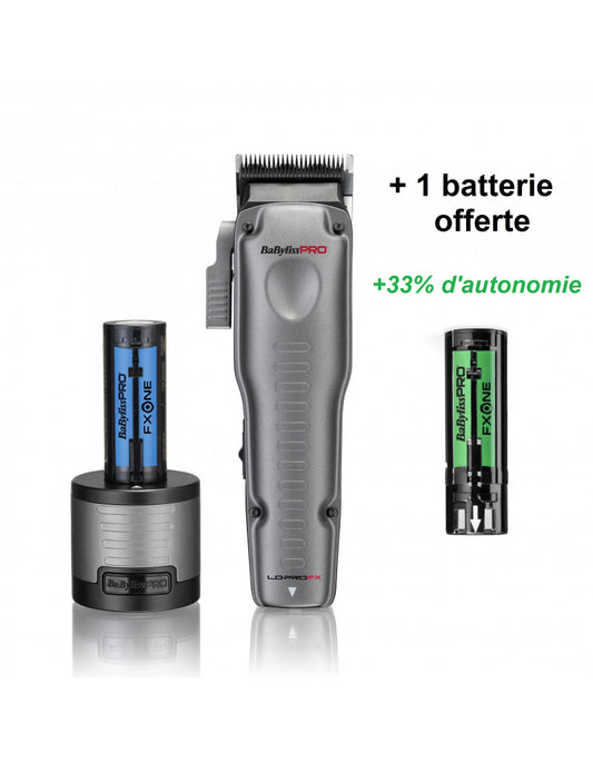 BABYLISS PRO LO-PRO FXONE Clipper + 1 batterie offerte